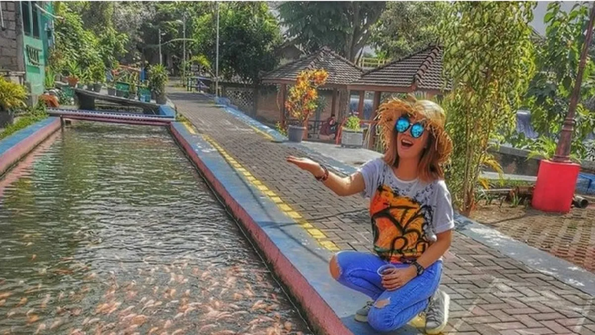 bendhung lepen giwangan: ekowisata sungai dengan ribuan ikan nila yang memukau, wisata giwangan, berita giwangan